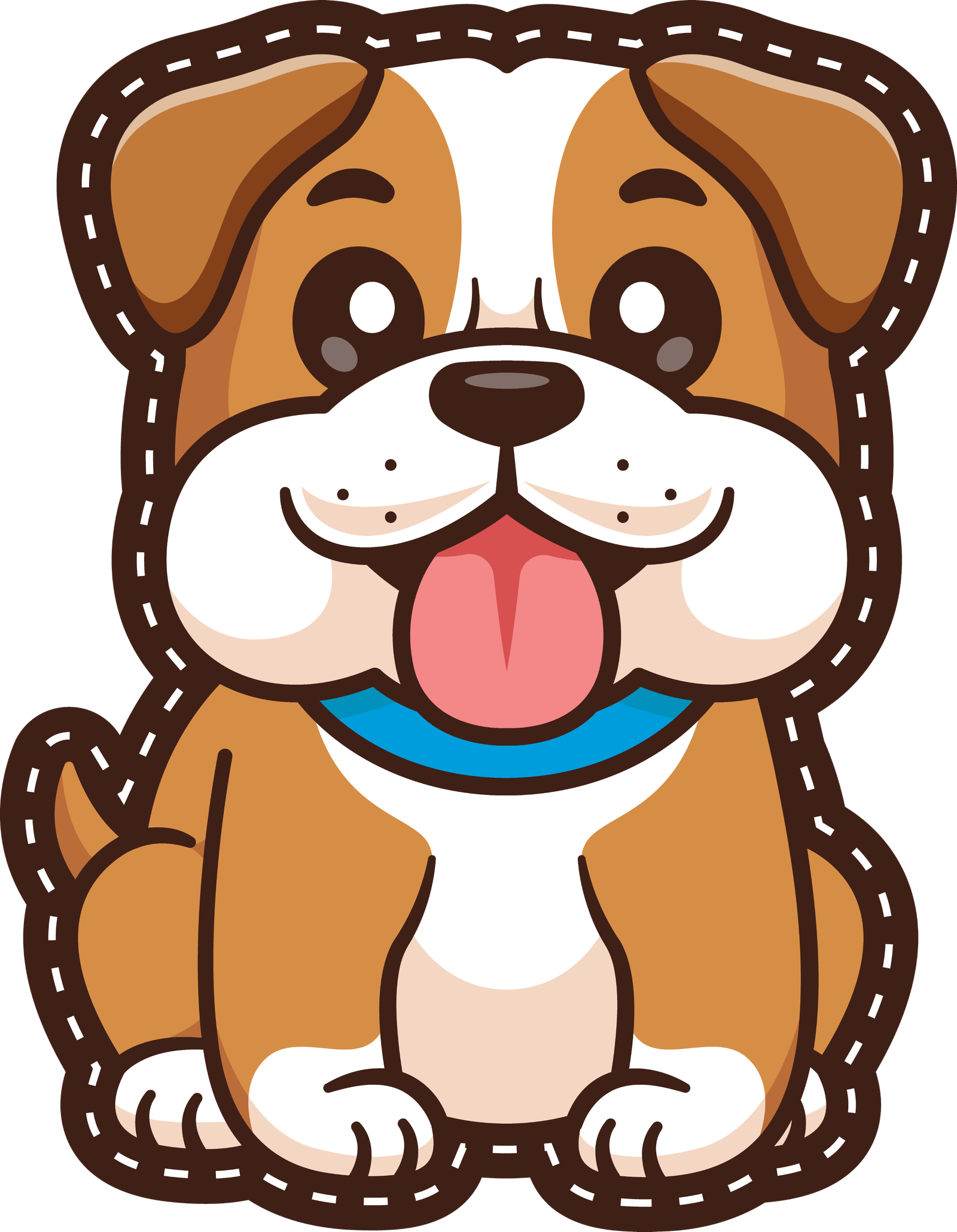 Bulldog Mascot