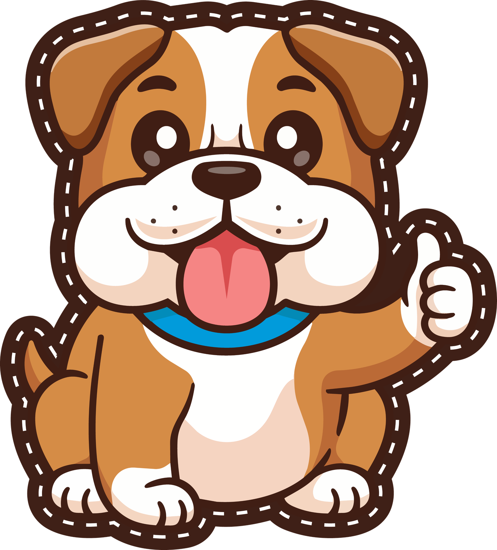 Bulldog Mascot